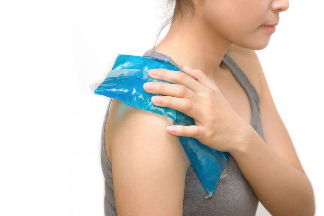 Shoulder compress with osteoarthritis to get rid of pain